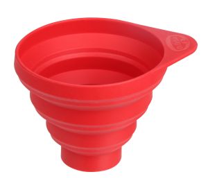 Silicone canning funnel